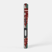 Leuke lelijke kerst trui patroon iPhone 16 hoesje (Rechterkant)