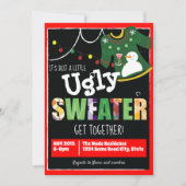 Leuke lelijke trui bijeenkomst kaart (Voorkant)