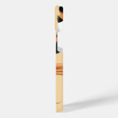 Leuke Leopard Print en Bow iPhone Hoesje (Linkerkant)