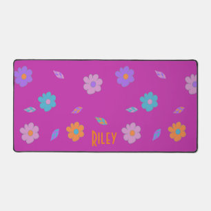 Leuke Leuke Meisjes Retro Bloem Bureaumat