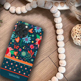 Leuke Leuke Trendy Moderne Bloemennaam Inspirivity iPhone 13 Pro Max Hoesje