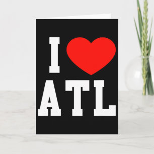 Leuke Liefde Atlanta Georgia Souvenir Vakantie Atl Kaart