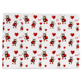 Leuke lieveheersbeestjes, harten en vreugdetekst o groot cadeauzakje (Achterkant)