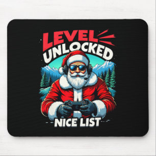 Leuke Lijst Videogame Santa Xmas Christmas Gamer B Muismat