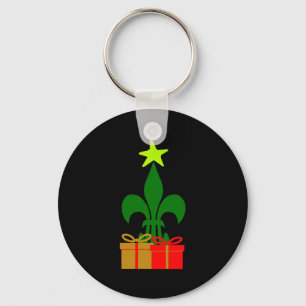 Leuke Louisiana Kerstboom Cajun New Orleans  Sleutelhanger