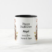 Leuke luiaard Jack o' lantaarn Kinder Halloween Mok (Midden)