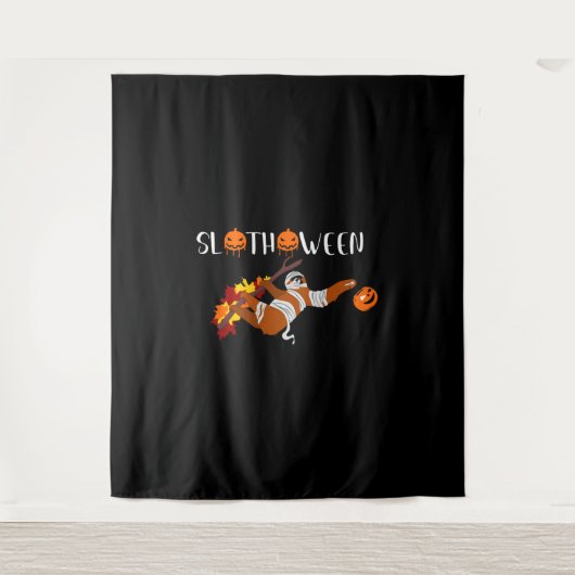 Leuke luiaard Slotheen Halloween kostuum Wandkleed (Voorkant)