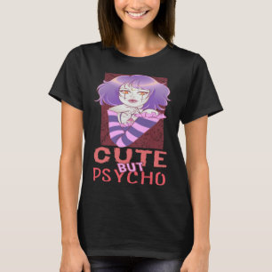 Leuke maar gestoorde pastel goth girl t-shirt
