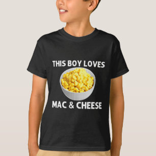 Leuke Mac And Cheese Voor Jongens Kinderen Macaron T-shirt