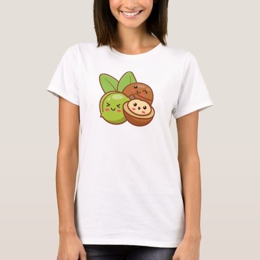 Leuke macadamia noten t-shirt (Voorkant)