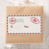 Leuke Mail Holiday Gift Label (Insitu)