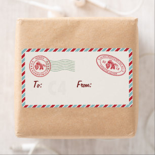 Leuke  Mail Holiday Gift Label