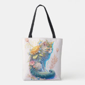 Leuke Majestic Kitty Kat Illustratie Draagtas (Achterkant)