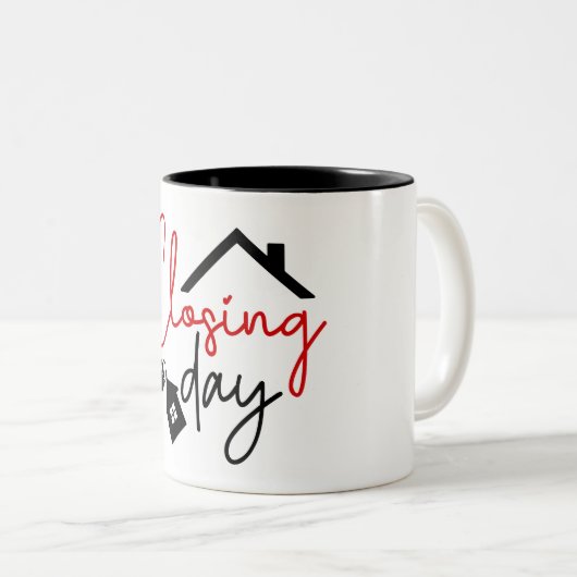 Leuke makelaar / makelaar tweekleurige koffiemok (Voorkant rechts)
