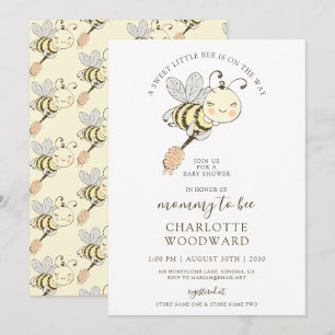 Leuke mama om te zijn Baby shower uitnodiging