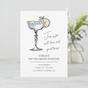 Leuke Margarita Cocktail Weekend Meidenavakantie Kaart