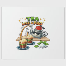 Leuke Marokkaanse Munt Thee Cartoon - Thee Drinken