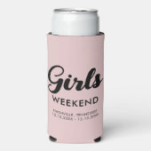 Leuke Matching Meisjes Weekend Reizen Bestemming (Seltzer Voorkant)