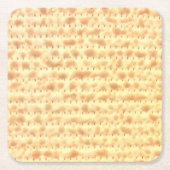 Leuke Matzo Pascha 4Hannah Vierkante Kartonnen Onderzetter (Voorkant)