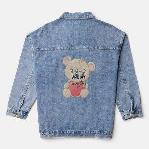 Leuke meisjes jassen ,lover meisjes denim jacket