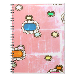 leuke meisjes mooie bloemen notitieboek