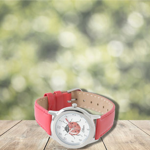 Leuke Meisjes rood Ladybug Kinder Horloge