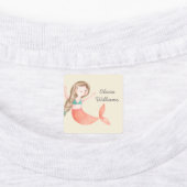 Leuke Mermaids Day Care School Naam Kleding Labels (Aangebracht)