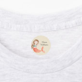 Leuke Mermaids Day Care School Naam Kleding Labels (Aangebracht)