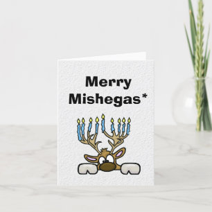 Leuke Mishegas Chrismukkah kaart