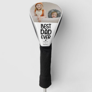 Leuke moderne 'BESTE PAPA Ooit' foto Golfheadcover