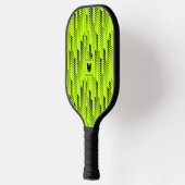 Leuke Moderne Neon Groene Abstracte Geometrische s Pickleball Paddle (Links)