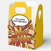 Leuke moderne trendy stripboek elke leeftijd verja bedankdoosjes (Geopend)