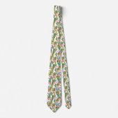 Leuke moderne Waterverf Cacti patroon Stropdas (Voorkant)