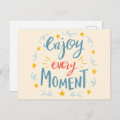 leuke moderne waterverf van de zomertijd briefkaart (Voorkant / Achterkant)