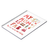 Leuke Moeder Typografie Notitieboek (Linkerzijde)