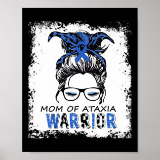 Leuke moeder van ataxie krijger poster