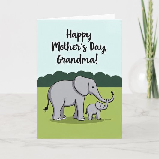 Leuke Moederdag Trunk Card Kaart (Voorkant)