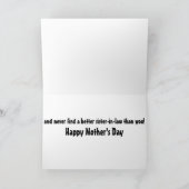 Leuke Moederdag voor schoonzus Kaart (Binnen)