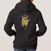 Leuke Monsters Gepersonaliseerd Hoodie (Achterkant)