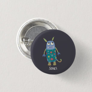 Leuke Monsters Gepersonaliseerd Ronde Button 3,2 Cm