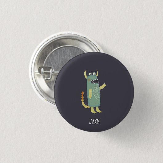 Leuke Monsters Gepersonaliseerd Ronde Button 3,2 Cm (Voorkant /achterkant)