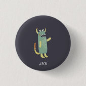 Leuke Monsters Gepersonaliseerd Ronde Button 3,2 Cm (Voorkant)