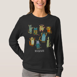Leuke Monsters Gepersonaliseerd T-shirt