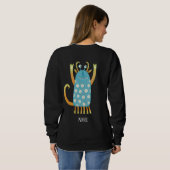 Leuke Monsters Gepersonaliseerd Trui (Achterkant volledig)