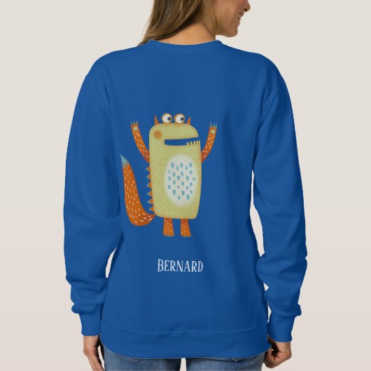 Leuke Monsters Gepersonaliseerd Trui (Achterkant)