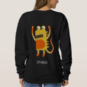 Leuke Monsters Gepersonaliseerd Trui (Achterkant)