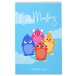 Leuke Monsters Kinderen Kalender