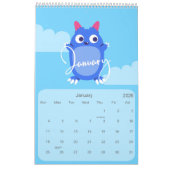 Leuke Monsters Kinderen Kalender (Jan 2026)