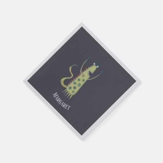 Leuke Monsters Servet (Hoek)