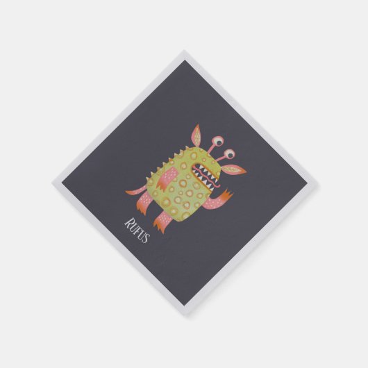 Leuke Monsters Servet (Hoek)